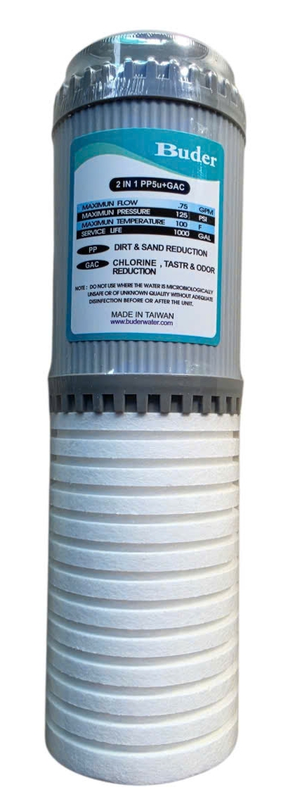 LÕI LỌC NƯỚC PP+UDF (LÕI LỌC 2 TẦNG)